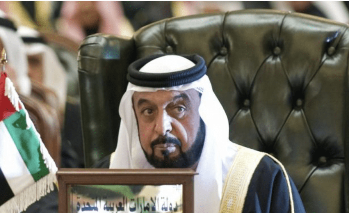 Morre Presidente Dos Emirados Rabes Unidos Sheikh Khalifa Bin Zayed