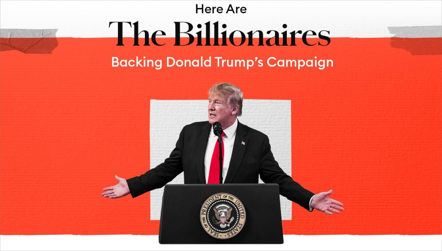 Here Are the Billionaires Backing Donald Trump's Campaign