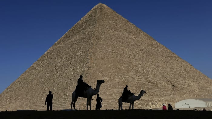 Egypt reveals 9-meter long chamber inside Great Pyramid