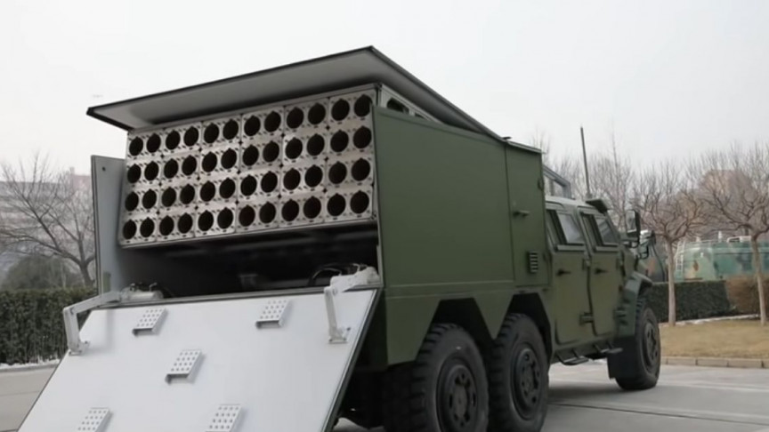 New Chinese Weapon Can Launch Suicide Drones from Trucks and Helicopters