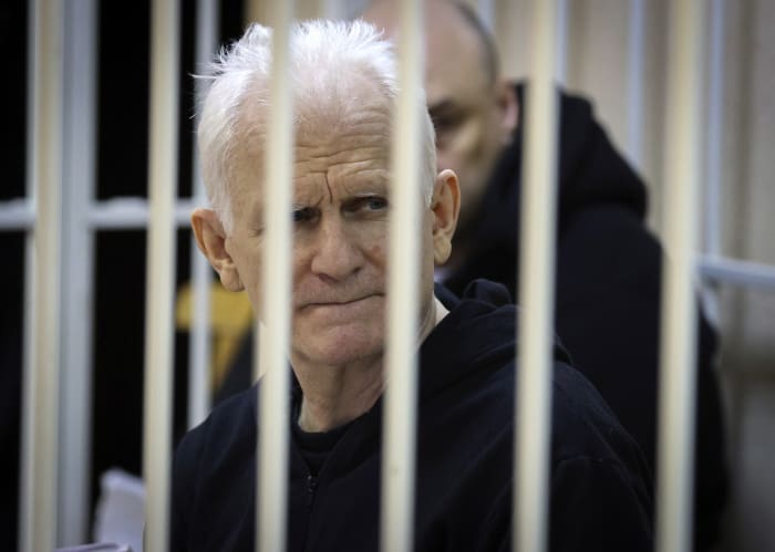 Nobel laureate Bialiatski sentenced to 10 years in Belarus
