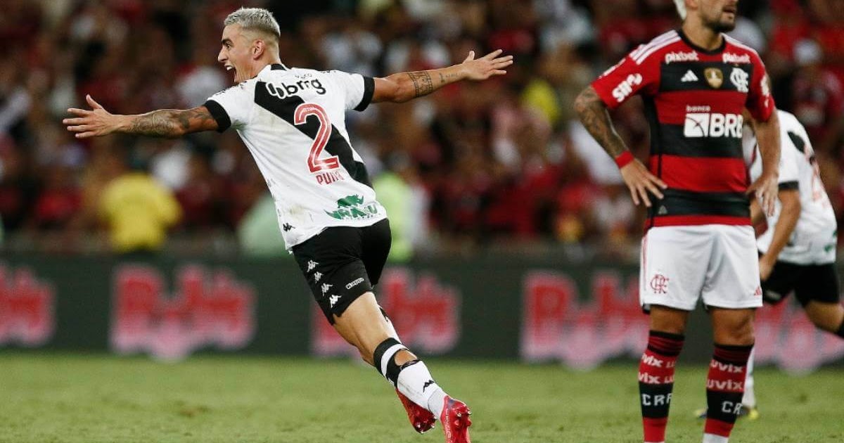 Vasco vence o Flamengo com golaço de Puma; Pedro Raul perdeu pênalti