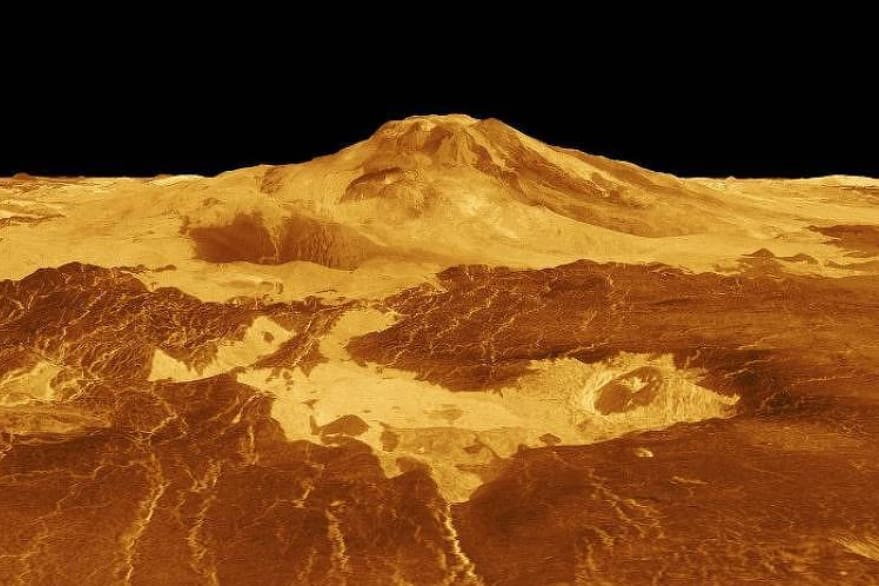 Imagens revelam o que pode ser a 1ª evidência de erupção vulcânica em Vênus | O TEMPO