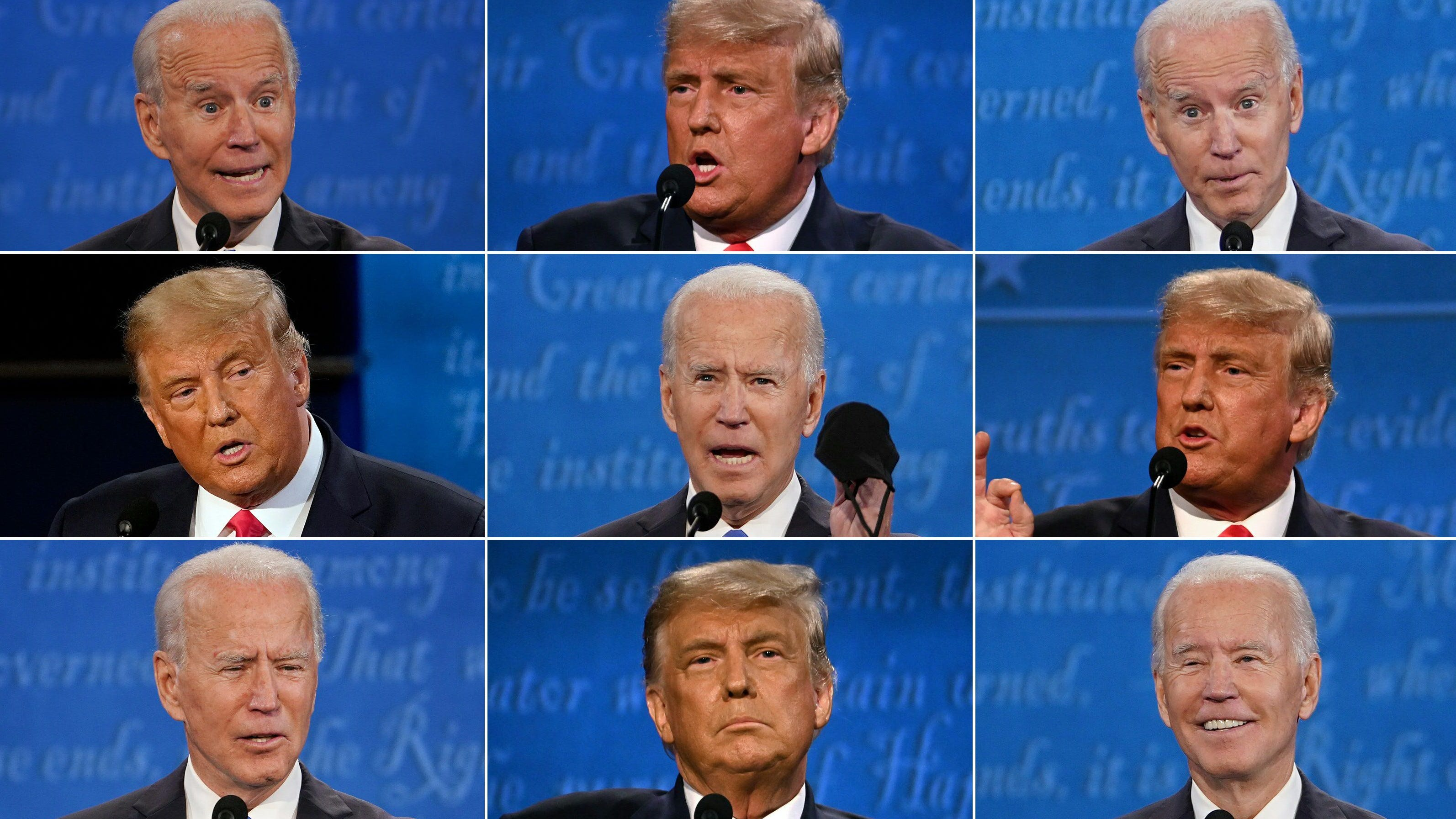Presidential debate: Donald Trump lies like a rug; Joe Biden fails to step all over it