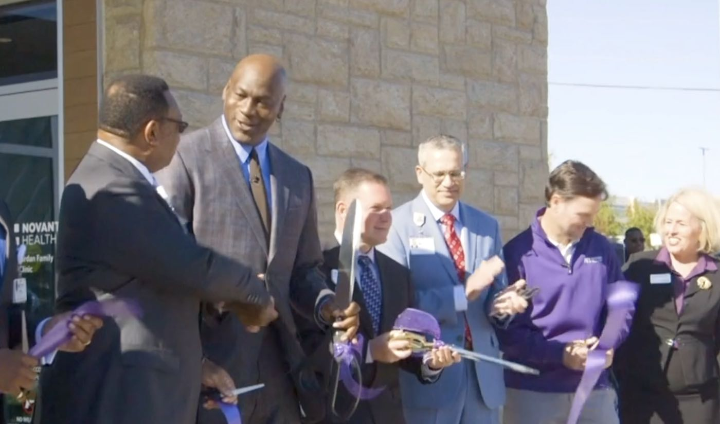 Michael Jordan Opens Second Health Clinic For Underserved Communities in North Carolina