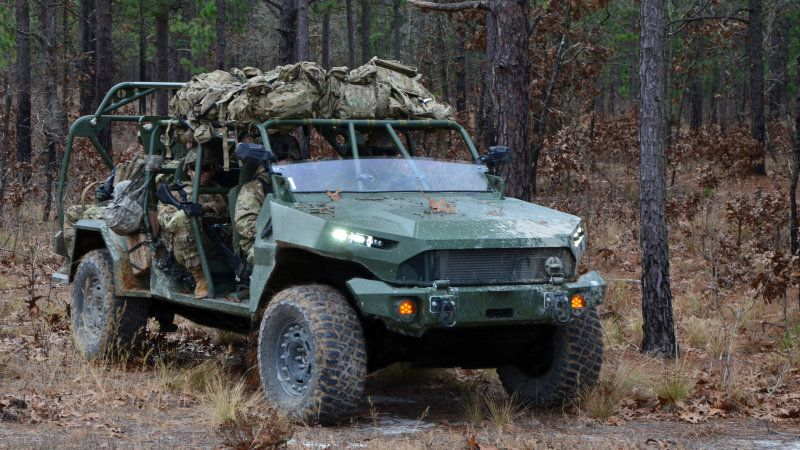 First GM Infantry Squad Vehicle delivered to the U.S. Army
