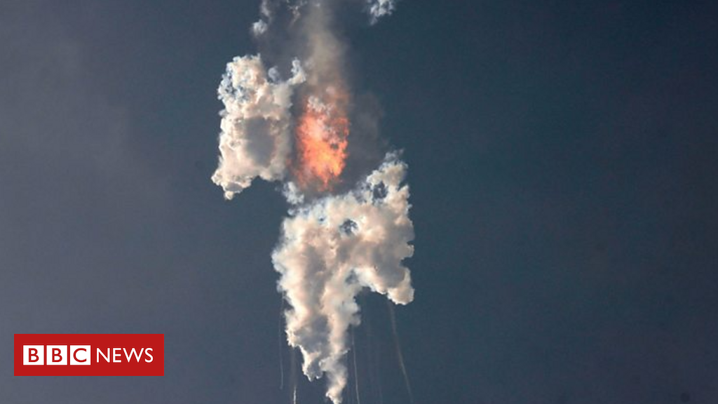 Por que Elon Musk tratou teste de foguete que explodiu como um sucesso - BBC News Brasil