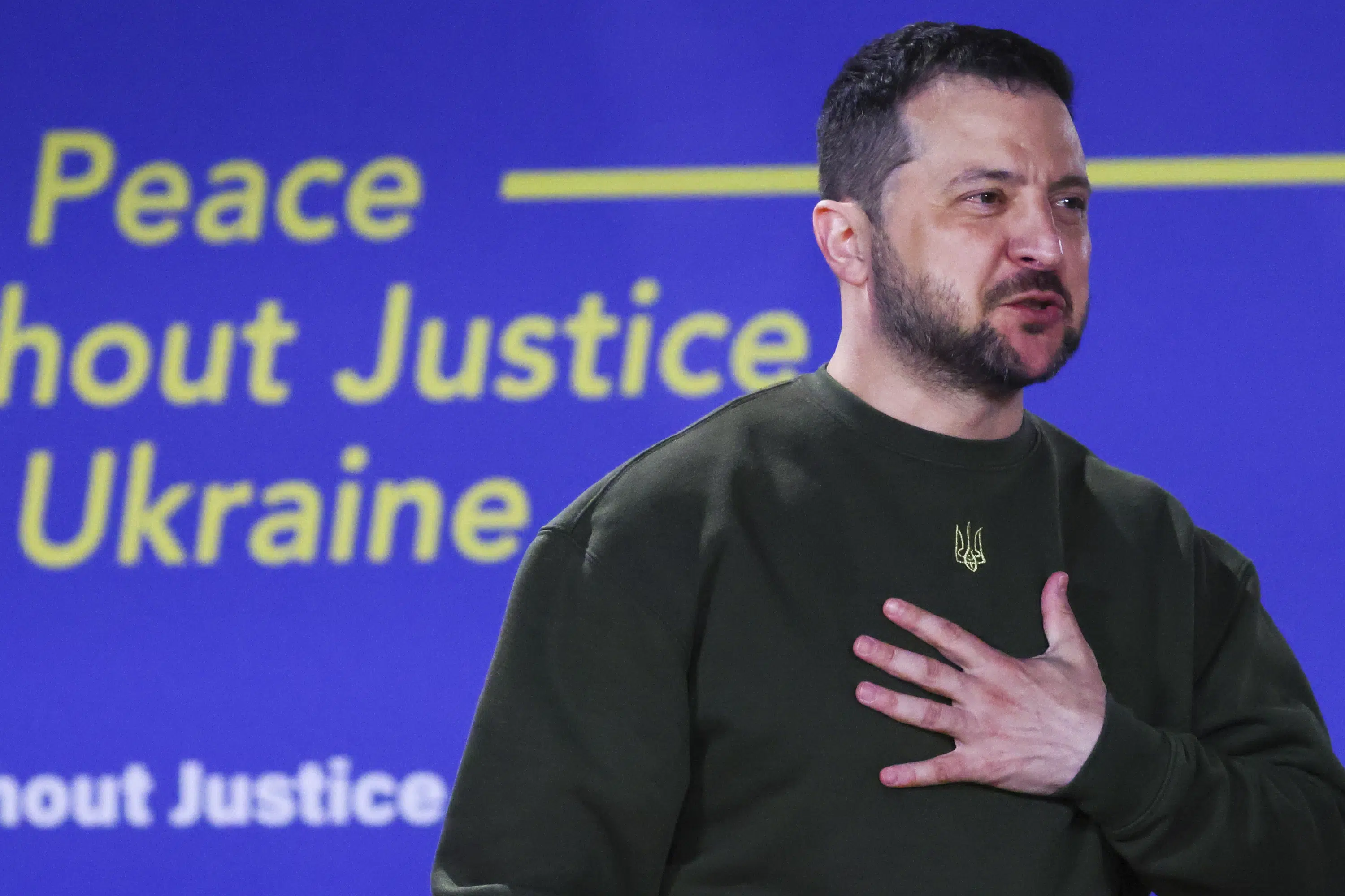 Ukraine's Zelenskyy convinced Putin will face court justice