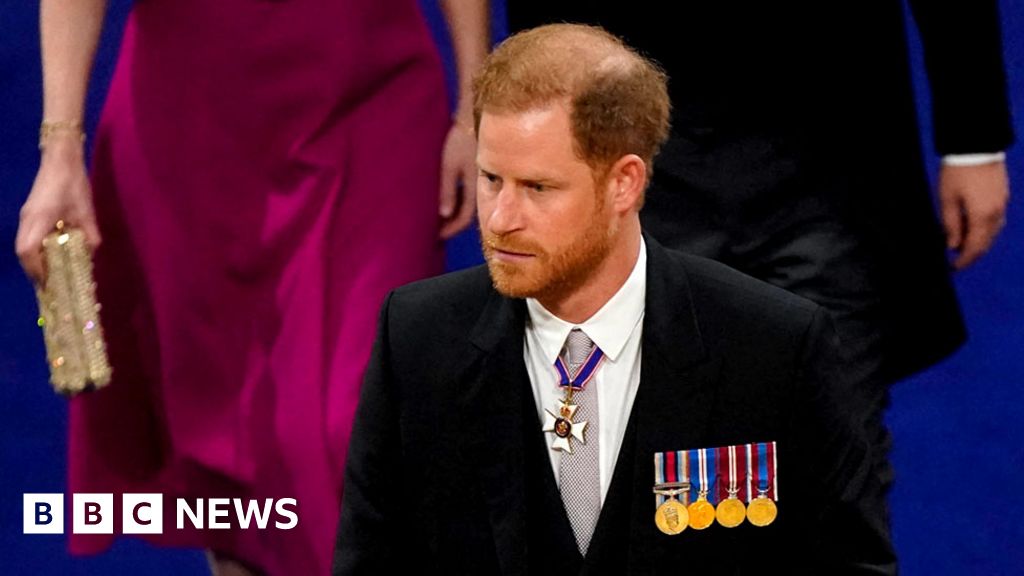 Prince Harry joins royals for Charles' coronation