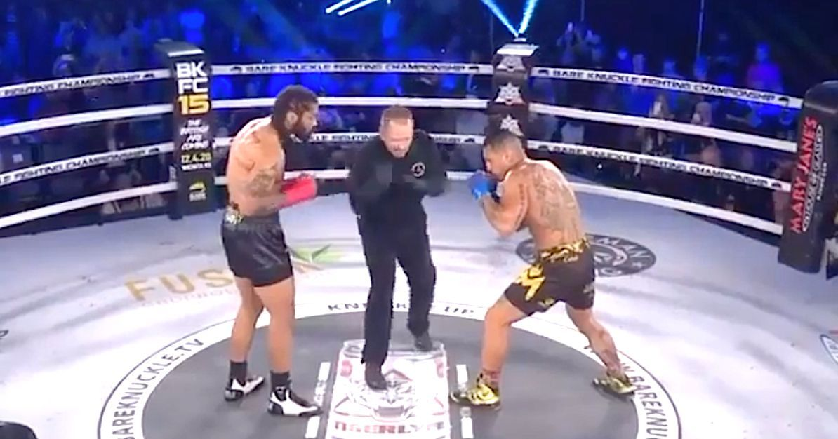 Got 3 Seconds? Watch The Fastest Knockout Ever In Bare Knuckle Fighting Championship