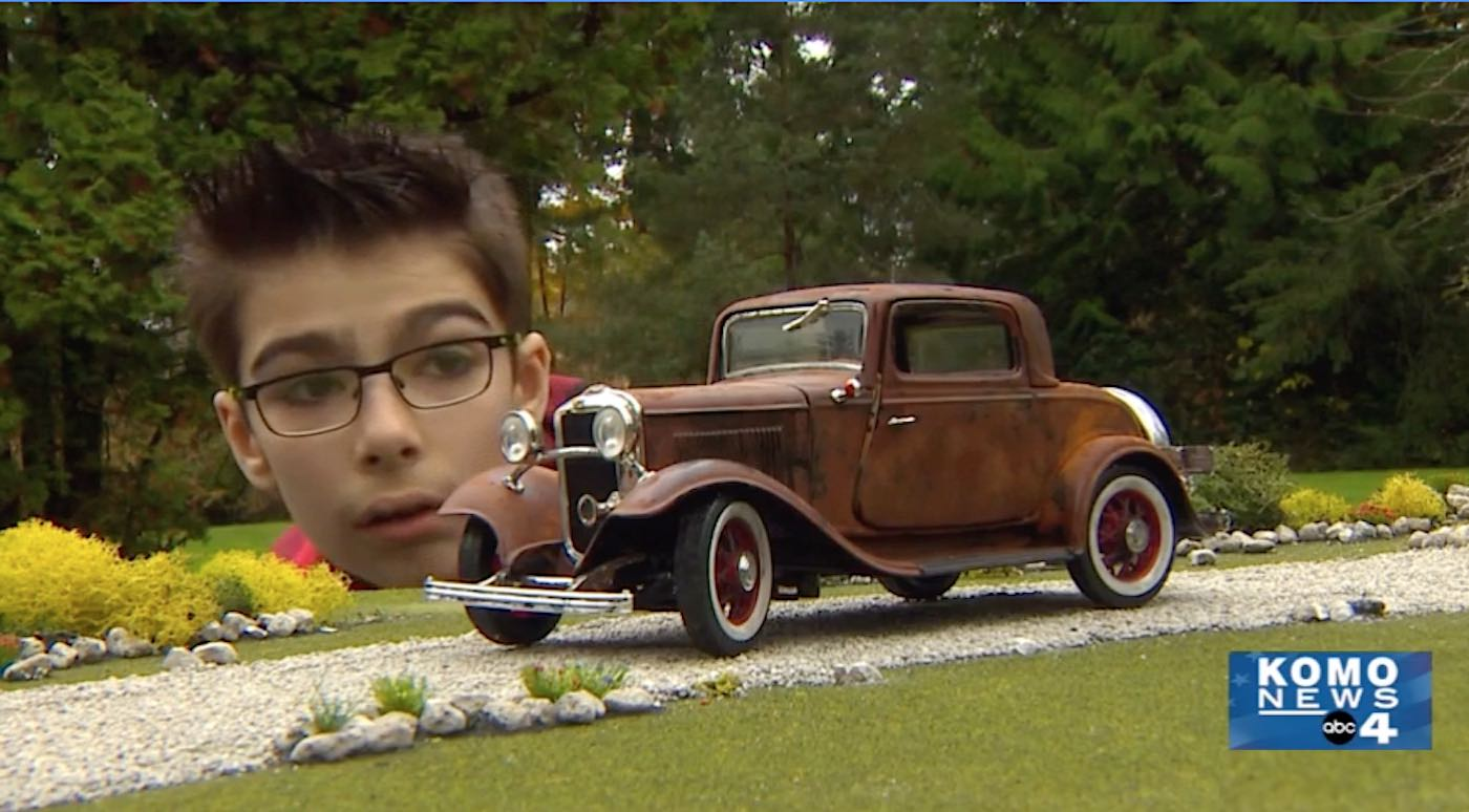‘Autistic’ Boy Can Name Any Car Ever Made—and Makes Amazingly Lifelike Photos With his Model Collection