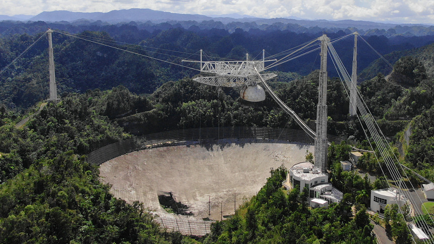 Legendary Arecibo Telescope in Puerto Rico to Be Demolished