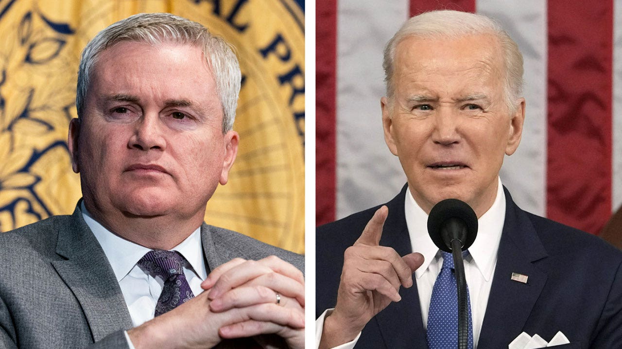 White House slams Comer, accuses GOP of conducting ‘evidence-free’ probe into Biden family