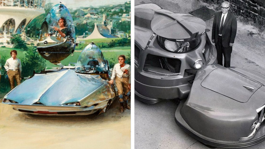 17+ Futuristic Car Designs from Visionaries of the Past 