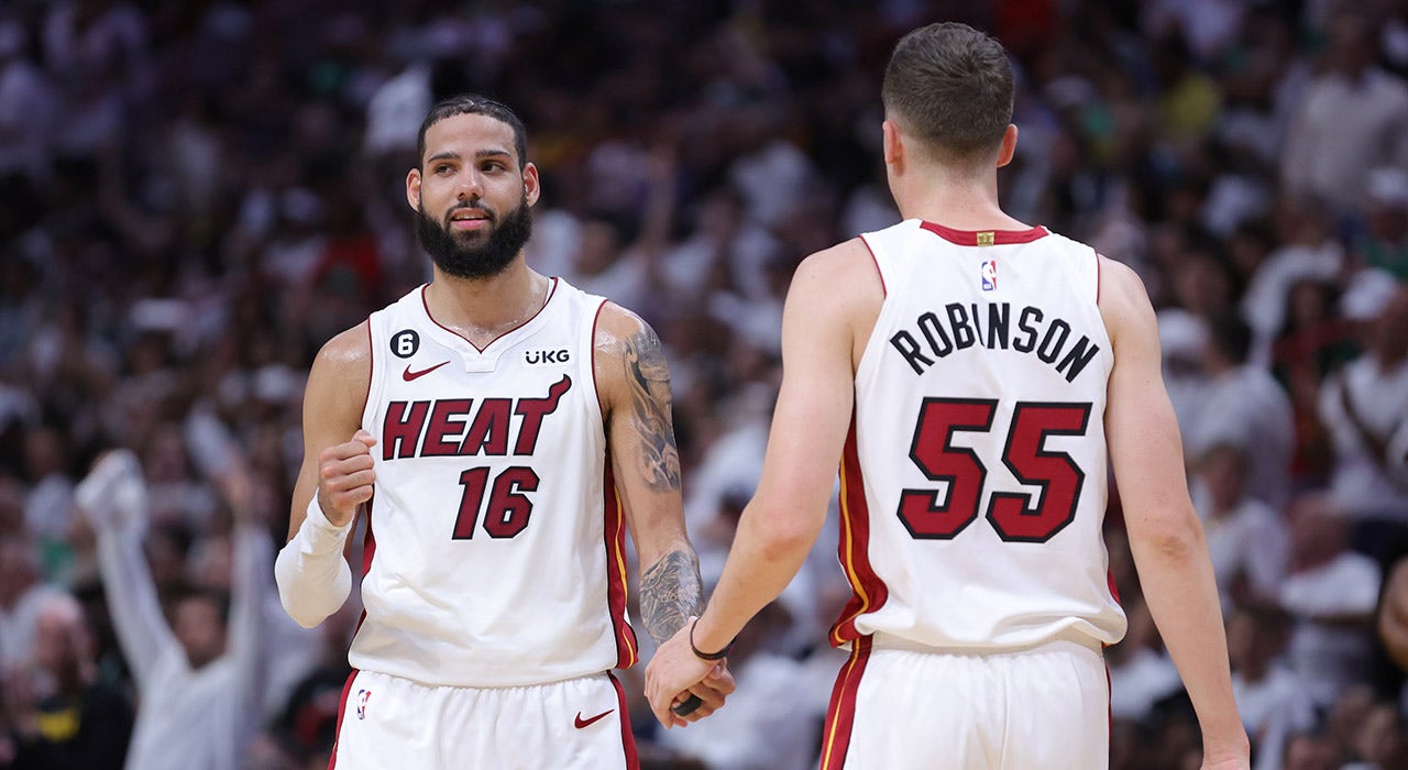 Miami Heat one win away from NBA Finals after blowing out Boston Celtics in Game 3