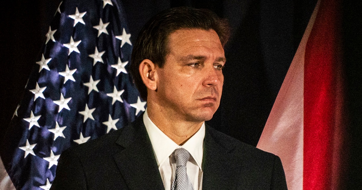 Ron DeSantis is stuck in the middle and getting punched from above and below