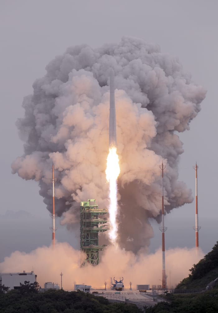 South Korea launches first commercial-grade satellite, as North Korea plans first spy satellite