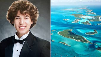 Rapaz de 18 anos aceita desafio de amigos, pula de navio no mar com tubarões e some nas Bahamas 
