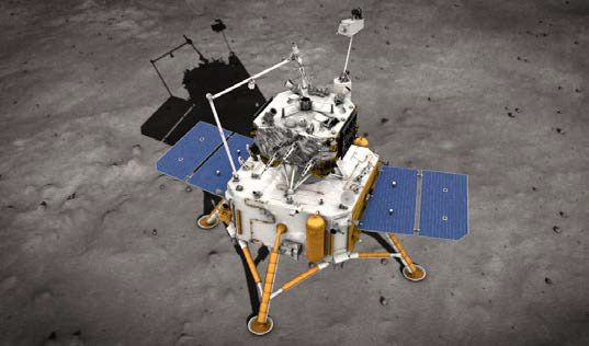 China's Chang'e 5 lands on the moon to collect the 1st fresh lunar samples in decades