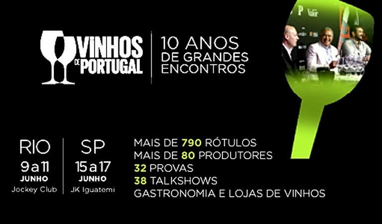 Rio recebe 10ª edição do Vinhos de Portugal com recorde de rótulos