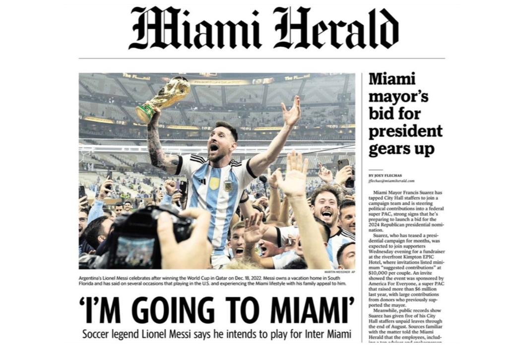 O que dirá a manchete do Miami Herald desta quinta-feira (8/6) | Metrópoles