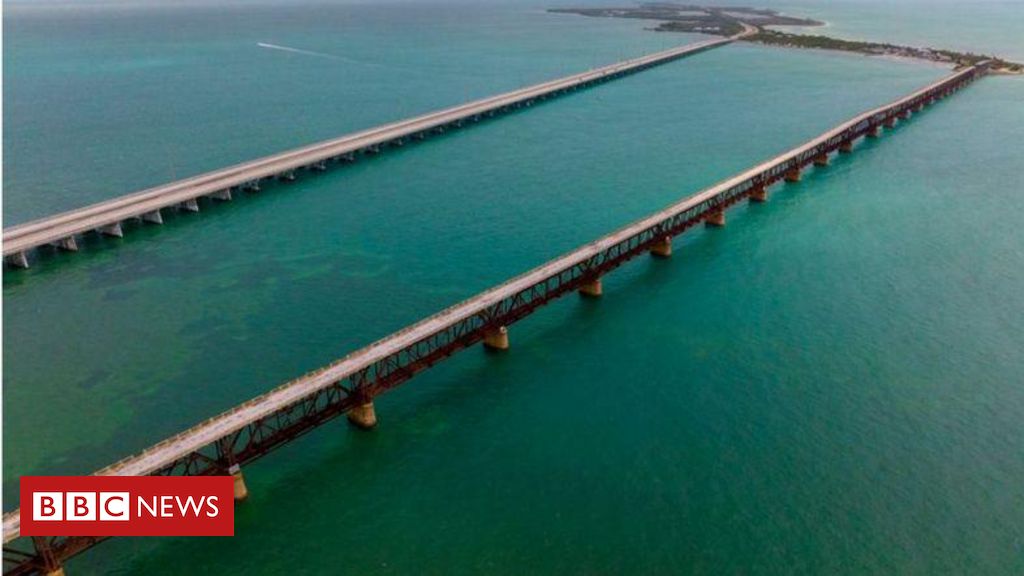 A 'estrada flutuante' que atravessa 44 ilhas e mudou para sempre a Flórida - BBC News Brasil