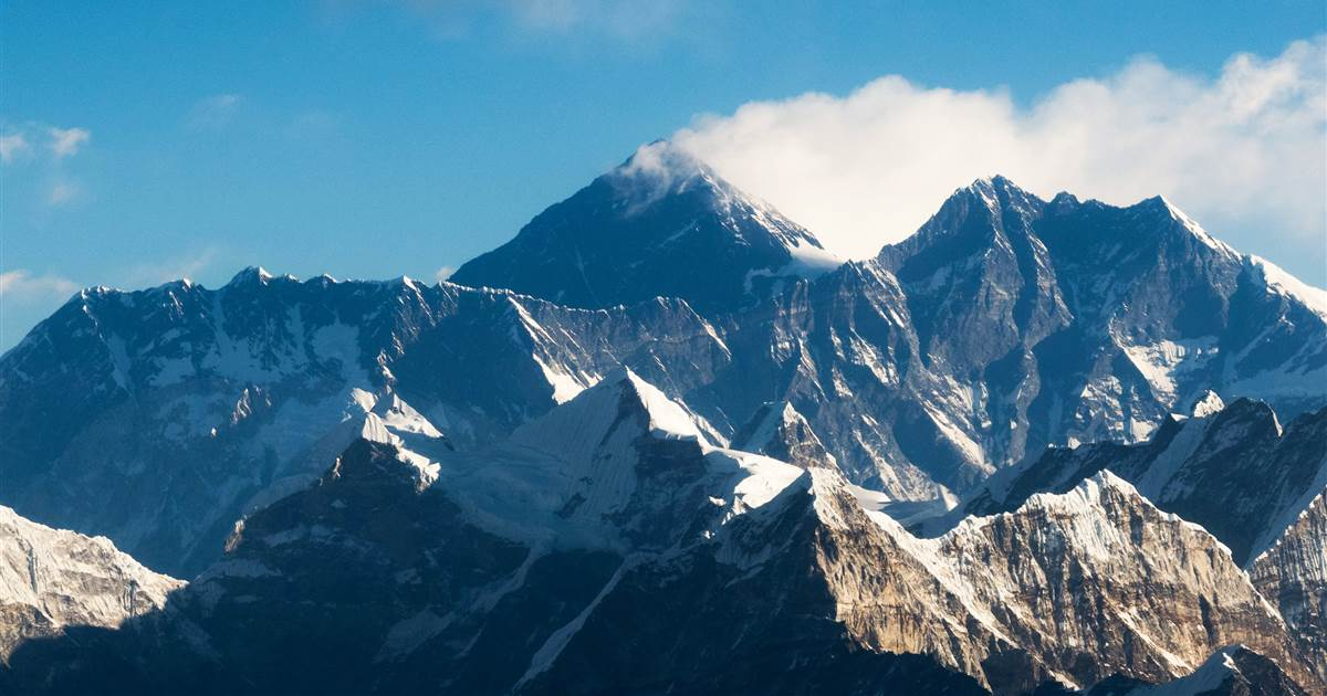 Why did Mount Everest’s height change?