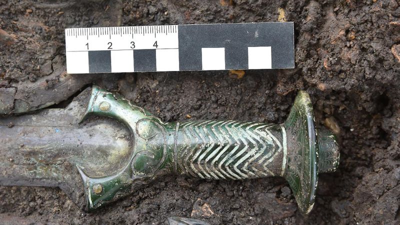 Archaeologists find a 3,000-year-old sword so well preserved it's still gleaming | CNN