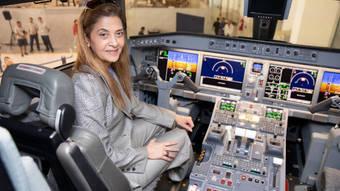 Como é o avião de R$ 330 milhões que Leila Pereira comprou para transportar o Palmeiras
