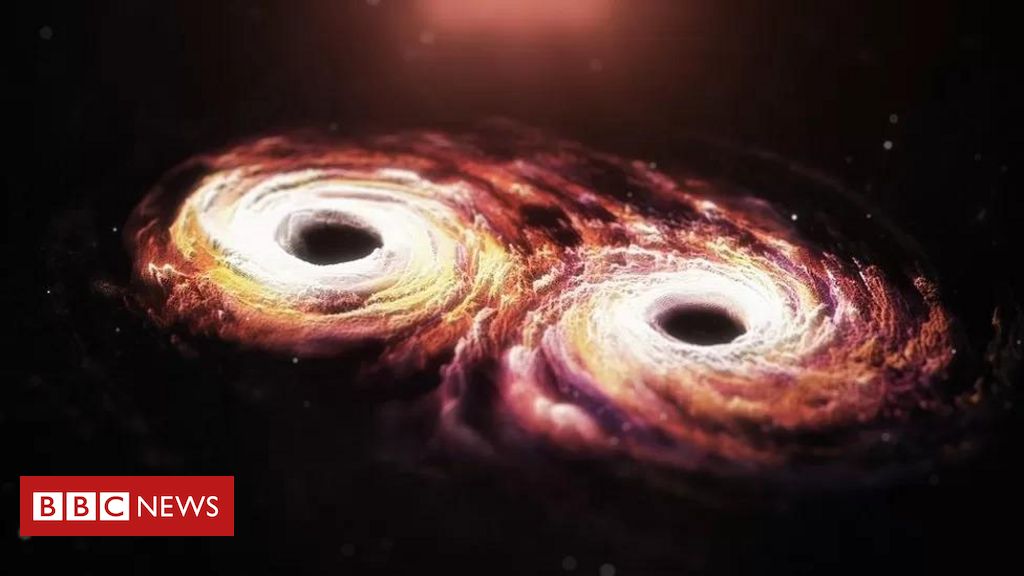 Cientistas captam pela 1ª vez ondas de choque de buracos negros gigantes - BBC News Brasil