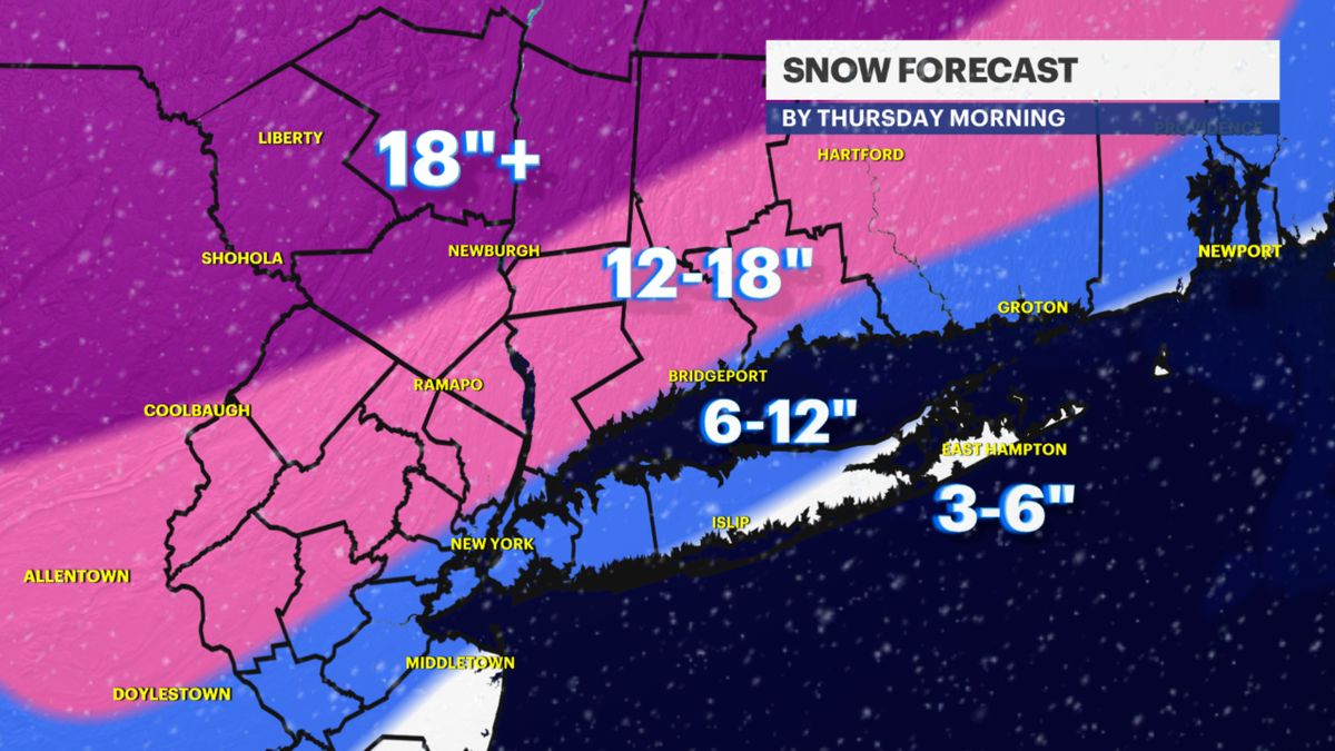 2020 Nor’easter: Storm to bring 18 inches to HV, up to 2 feet in areas north and west
