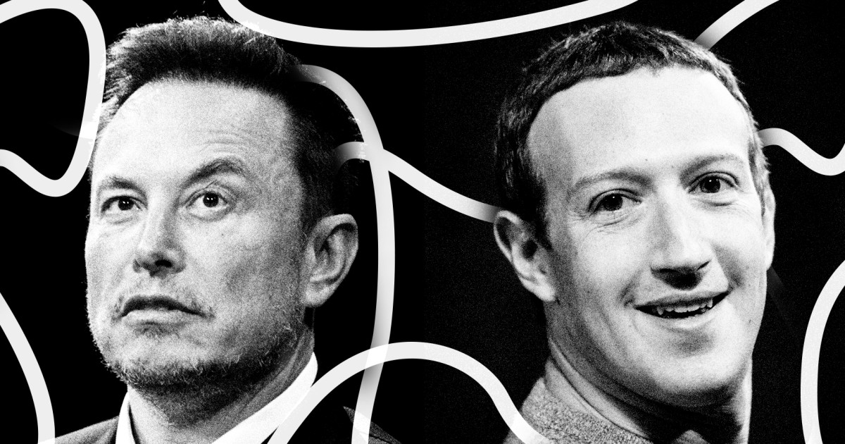 The (figurative) cage match between Mark Zuckerberg and Elon Musk is on