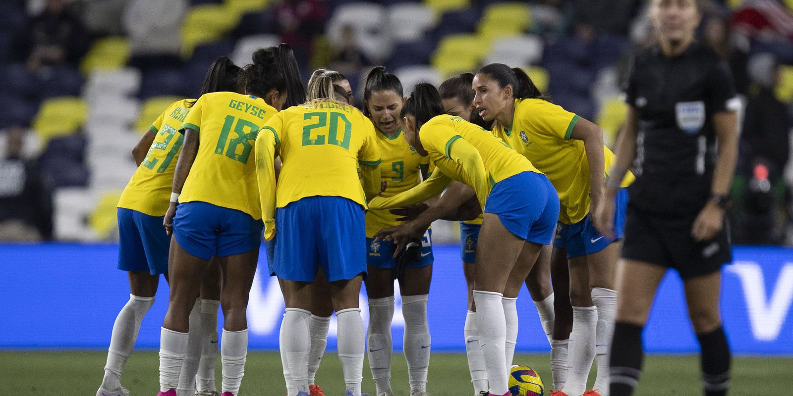 Governo decretará ponto facultativo em jogos da Seleção Feminina