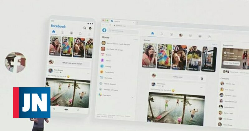 O novo Facebook
