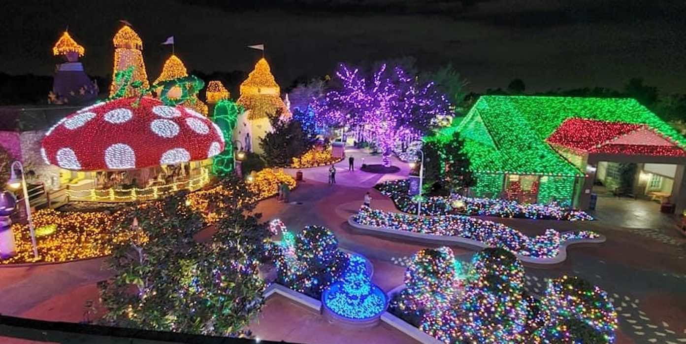 Amazing Walk-Through Holiday Village With Lights Borrowed from Disney Set to Raise Millions for Critically Ill Children