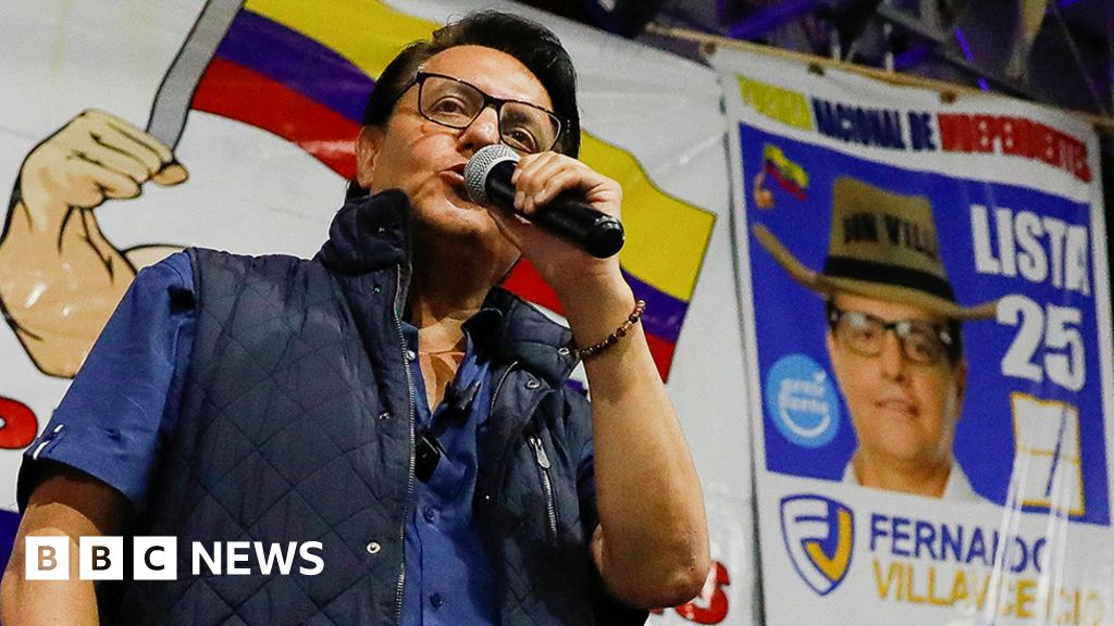 Candidate in Ecuador's presidential election Fernando Villavicencio shot dead