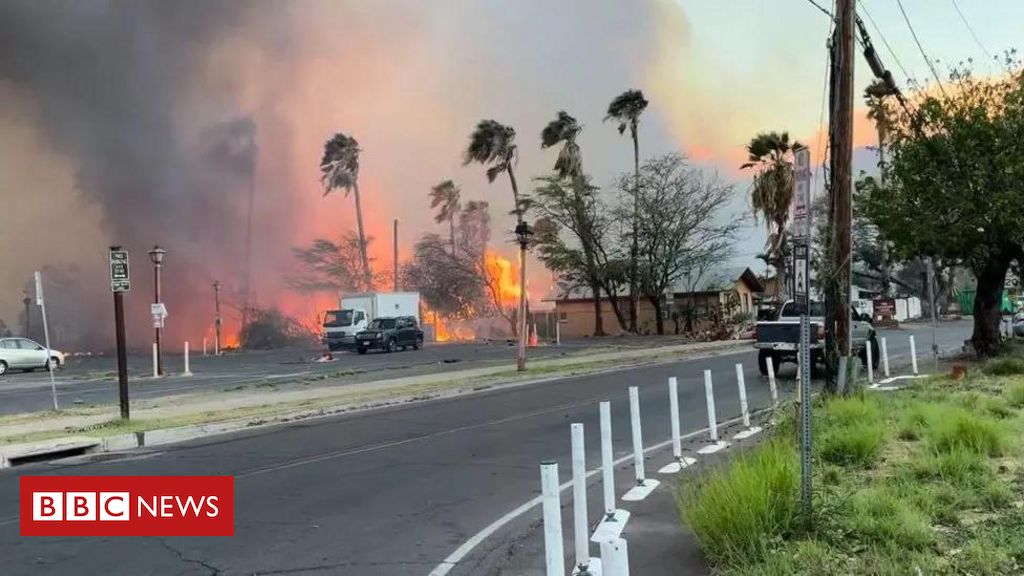 Incêndios no Havaí: a destruição que já deixou mais de 67 mortos na ilha de Maui; veja vídeo - BBC News Brasil