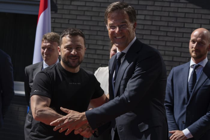 The Netherlands and Denmark will give F-16 fighter jets to Ukraine, the Dutch prime minister says