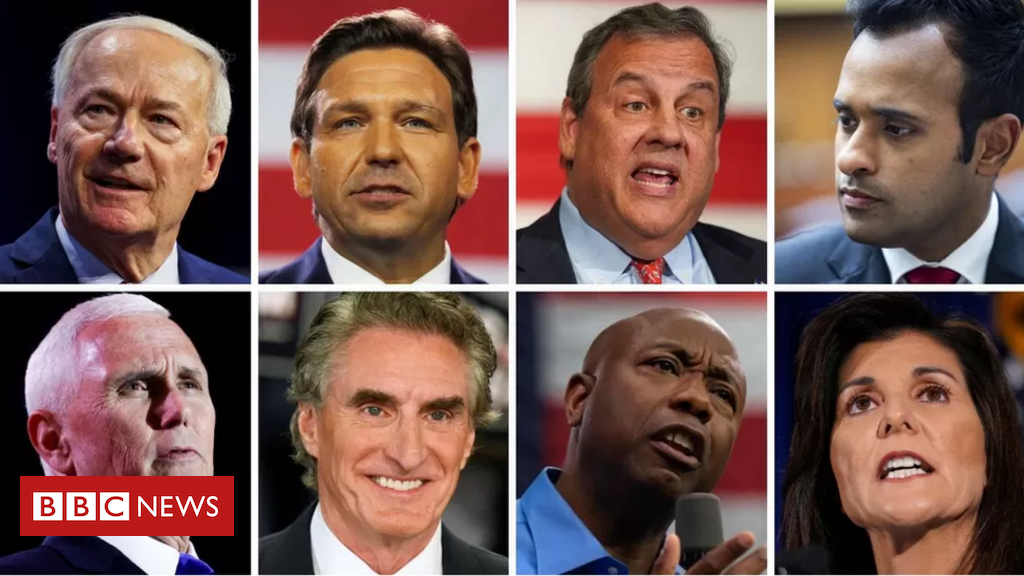 EUA: quem saiu vencedor no debate republicano? - BBC News Brasil