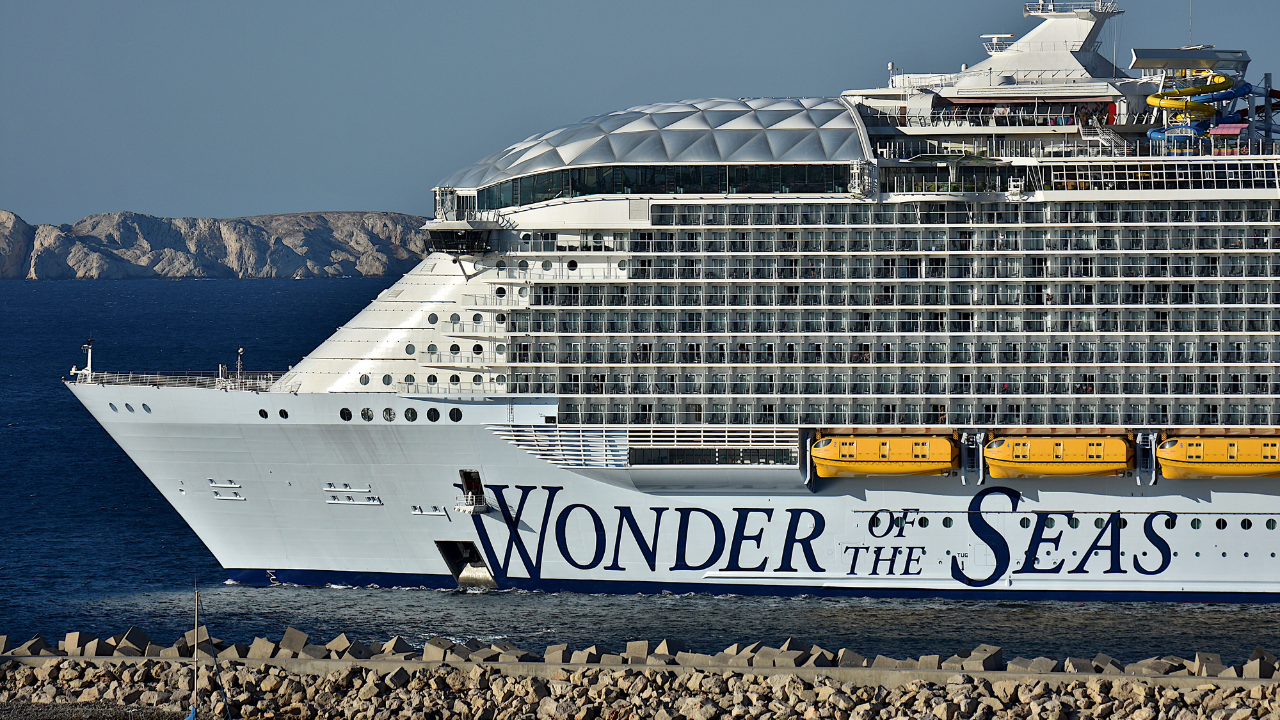 Search underway after passenger on world's largest cruise ship goes overboard