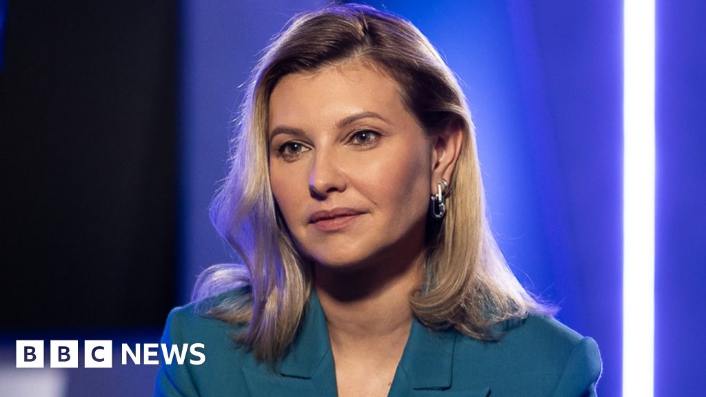 Ukraine's Olena Zelenska tells of war's impact on family life
