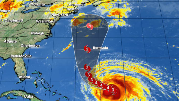 Hurricane Lee mounts a comeback, Bermuda on alert this week