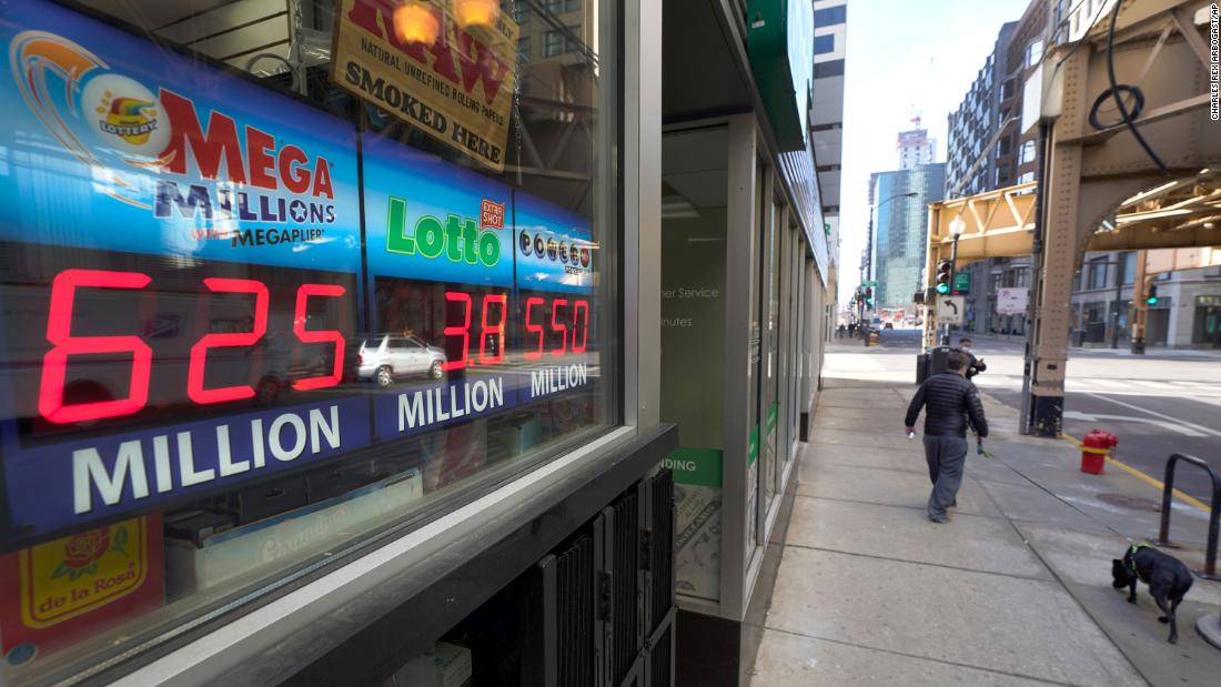 Mega Millions jackpot is at $750 million, making it the second largest prize in the lottery game's history
