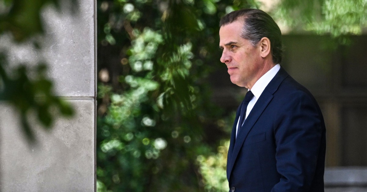Some gun groups are reveling in the charges against Hunter Biden