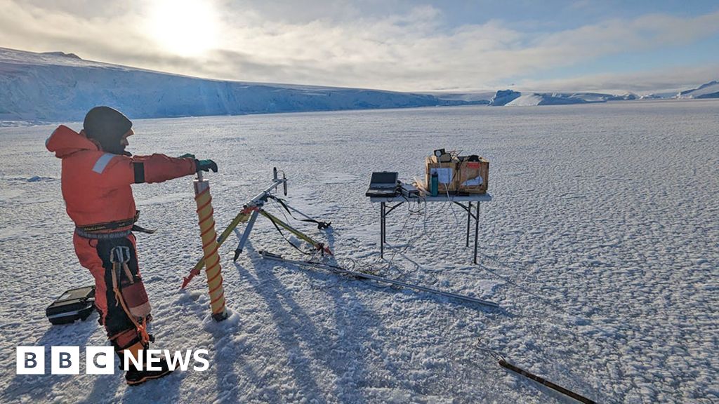 Antarctic sea-ice at 'mind-blowing' low alarms experts