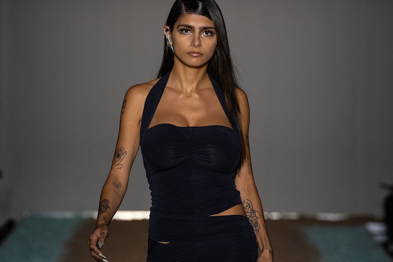 Mia Khalifa Closes the Show at KNWLS SS24