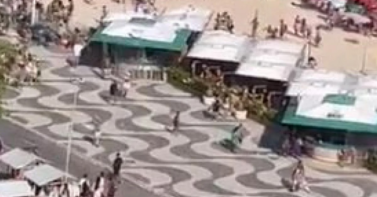 Arrastão assusta banhistas na Praia do Leme
