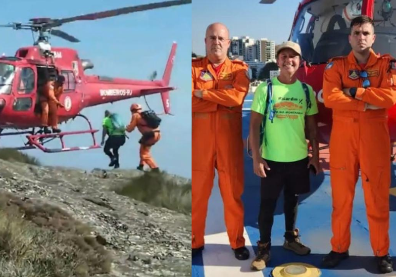 Homem que esperava por rim há 9 anos é resgatado de helicóptero em trilha para fazer transplante - Só Notícia Boa