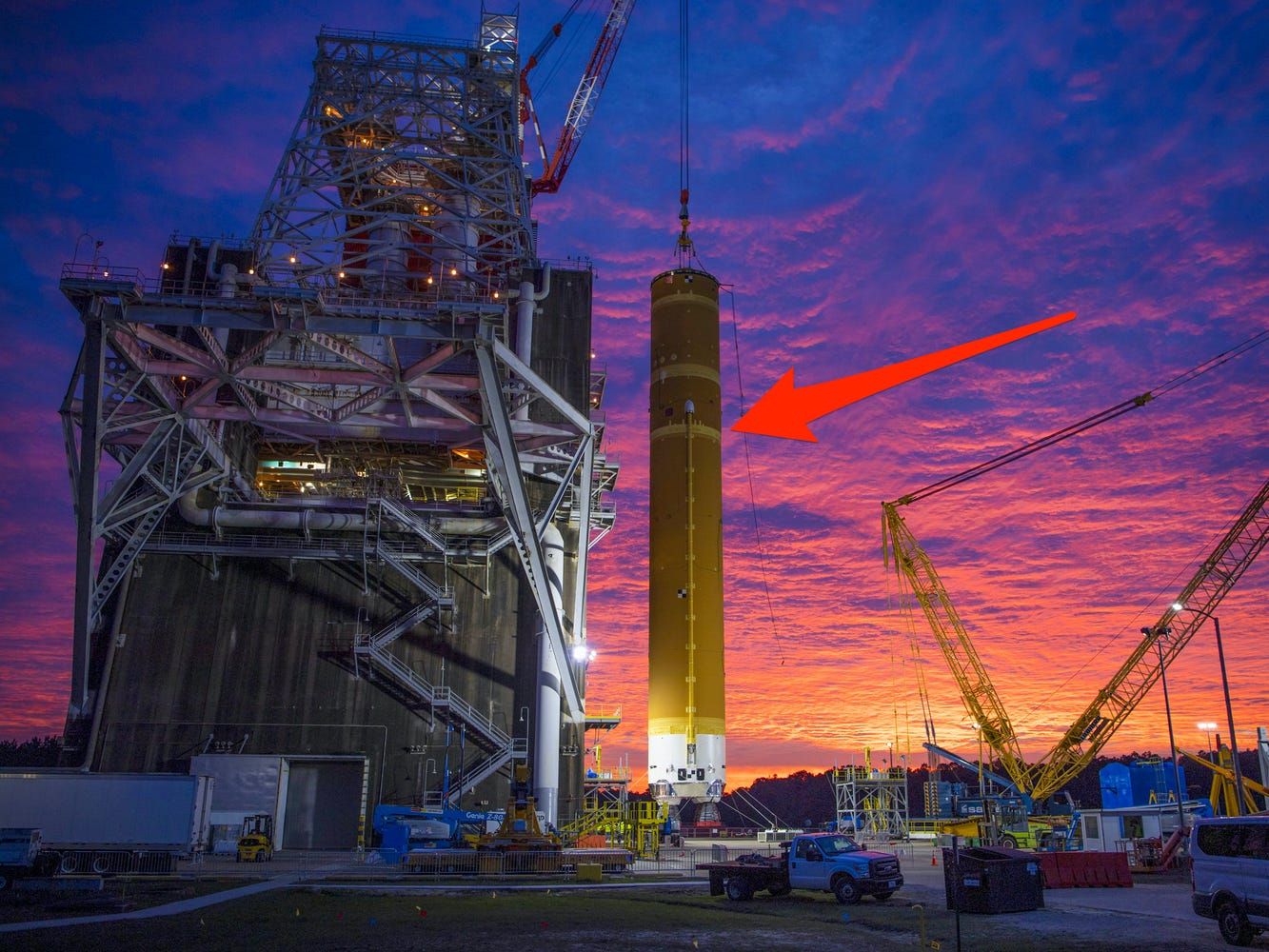 Watch video of NASA test-firing the world's most powerful rocket stage