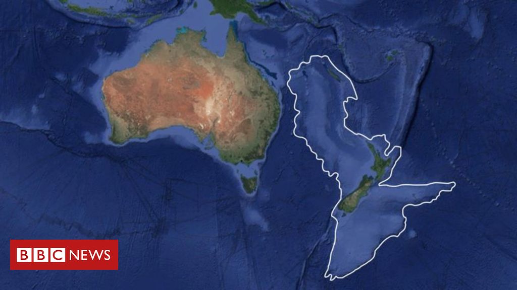 Continente perdido: o mapa da Zelândia, área que levou 375 anos para ser achado - BBC News Brasil